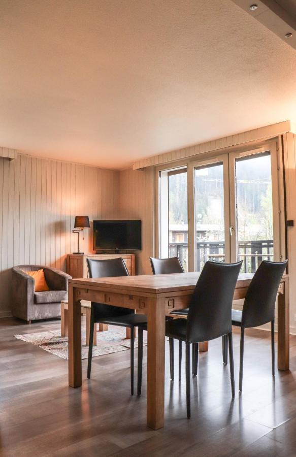 Appartement Lyret Centre Chamonix, Vue D'Exception Esterno foto